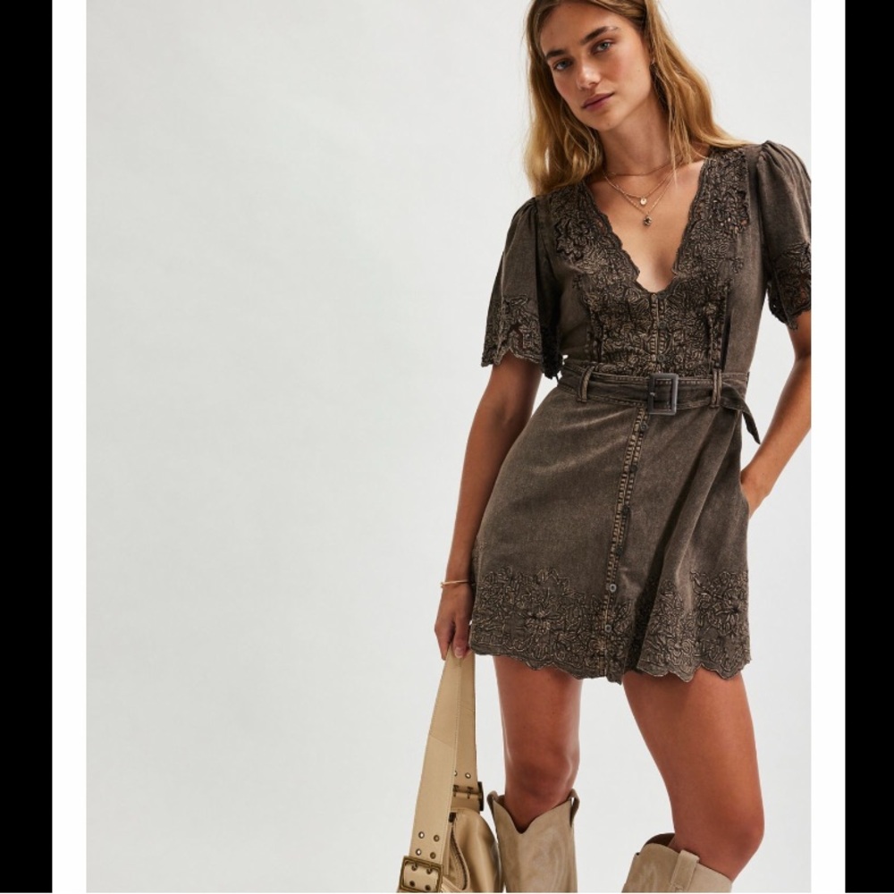 Free People Florian Mini Dress